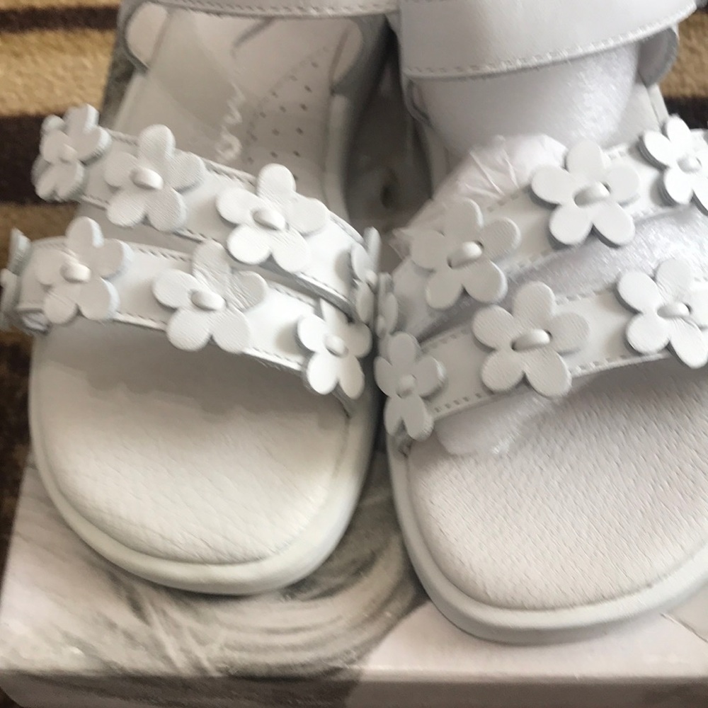 Girl Sandals, Velcro, Leather, FINAL PRICE!